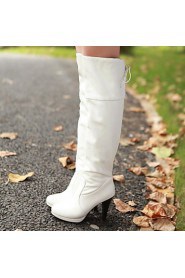 Women's Shoes Round Toe Cone Heel Heel Knee High Boots More Colors available