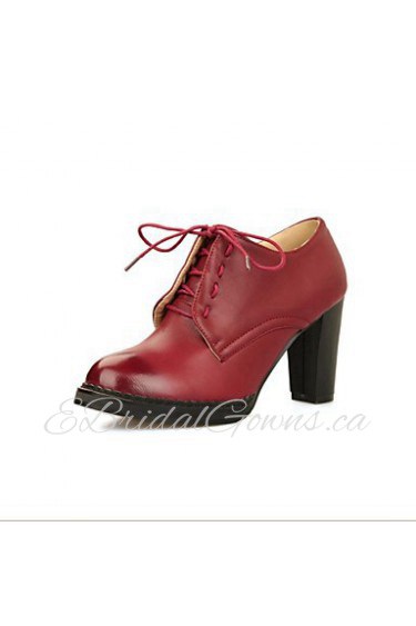 Women's Shoes Round Toe Chunky Heel Oxfords Shoes More Colors available