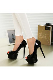 Women's Shoes 15CM Heel Height Sexy Peep Toe Stiletto Heel Pumps Party Shoes More Colors available