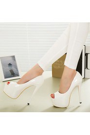 Women's Shoes 15CM Heel Height Sexy Peep Toe Stiletto Heel Pumps Party Shoes More Colors available