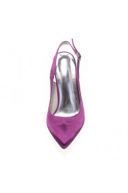 Women's Shoes Satin Stiletto Heel Pointed Toe Pumps/Heels Wedding Shoes More Colors available