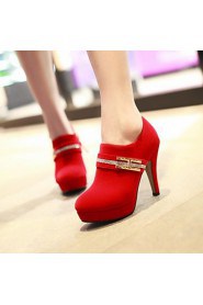 Women's Shoes Round Toe Stiletto Heel Ankle Boots More Colors available