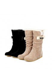 Women's Wedge Heel Snow Boots Mid-Calf Boots (More Colors)