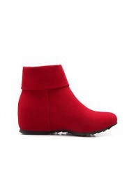 Women's Shoes Wedge Heel Round Toe Booties More Colors available