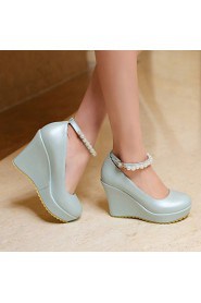 Women's Shoes Wedge Heel Round Toe Pumps Dress Shoes More Colors available