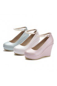 Women's Shoes Wedge Heel Round Toe Pumps Dress Shoes More Colors available