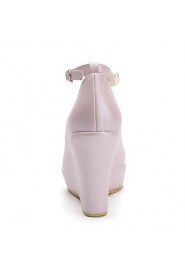 Women's Shoes Wedge Heel Round Toe Pumps Dress Shoes More Colors available