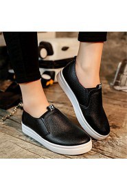 Women's Shoes Leatherette Platform Creepers Athletic Shoes Outdoor / Work & Duty / Athletic / Casual Black / Red