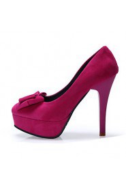 Women's Wedding Shoes Heels / Platform / Round Toe Heels Wedding / Office & Career / Party & Evening / Dress