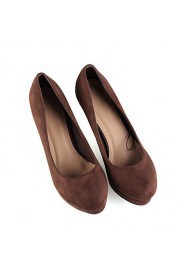 Women's Shoes Cone Heel Heels/Platform/Basic Pump/Round Toe Pumps/Heels Office & Career/Party & Evening/Casual Shoes