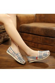 Women's Shoes Max Toms Canvas Flat Heel Round Toe Loafers Casual More Colors Available