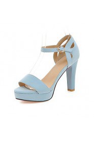 Women's Shoes Stiletto Heels/Platform/Open Toe Sandals Party & Evening/Dress Black/Blue/Gray/Beige/Orange