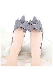 Women's Shoes Fleece Stiletto Heel Heels Heels Casual Black / Gray / Multi-color