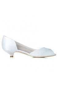 Women's Wedding Shoes Peep Toe Heels Wedding/Party & Evening Black/Blue/Pink/Purple/Ivory/White/Silver