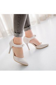 Women's Shoes Stiletto Heel Pointed Toe Sandals Wedding / Party & Evening / DressGreen / Pink / White /