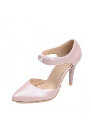 Women's Shoes Stiletto Heel Pointed Toe Sandals Wedding / Party & Evening / DressGreen / Pink / White /