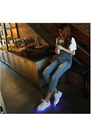 8 Colors LED Luminous Shoes Men Women Unisex Couple Sneakers Fashion Casual Flat Led Shoes Usb Charging