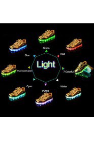 8 Colors LED Luminous Shoes Men Women Unisex Couple Sneakers Fashion Casual Flat Led Shoes Usb Charging