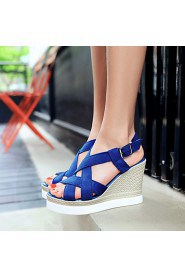 Women's Shoes Wedge Heel Wedges / Heels / Peep Toe / Platform / Slingback / Gladiator Sandals Dress / Casual