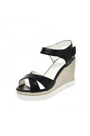 Women's Shoes Wedges Heels /Platform/Sling back/Open Toe Sandals Dress Black/Pink/White/Dark Green/Light Green