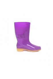 Women's Shoes Rubber Flat Heel Rain Boots Boots Outdoor Blue / Green / Purple