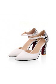 Women's Shoes Chunky Heel Pointed Toe Pumps Shoes More Colors available