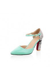 Women's Shoes Chunky Heel Pointed Toe Pumps Shoes More Colors available