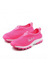 Women's Shoes Tulle Flat Heel Comfort Flats Athletic Black / Blue / Pink / Gray / Fuchsia