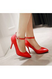 Women's Shoes Heel Heels / Pointed Toe Heels Office & Career / Dress / Casual Black / Pink / Red / White