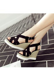 Women's Shoes Wedge Heel Wedges / Heels / Peep Toe / Platform / Slingback / Gladiator Sandals Dress / Casual