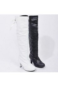 Women's Shoes Round Toe Stiletto Heel Knee High Boots More Colors Available