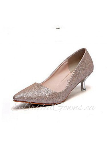 Women's Shoes Stiletto Heel Pointed Toe Pumps with Sparkling Glitter Wedding Shoes More Colors available