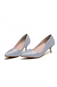 Women's Shoes Stiletto Heel Pointed Toe Pumps with Sparkling Glitter Wedding Shoes More Colors available