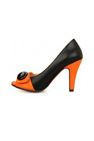 Women's Shoes Stiletto Heel Peep Toe Pumps with Split Joint Shoes Dress More Colors available