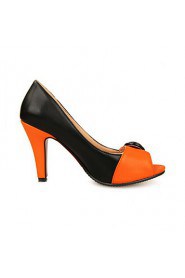 Women's Shoes Stiletto Heel Peep Toe Pumps with Split Joint Shoes Dress More Colors available