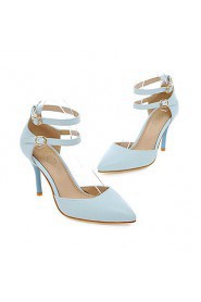 Women's Shoes Stiletto Heel Heels / Pointed Toe Heels Wedding / Party & Evening / Dress Blue / Pink / White