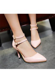 Women's Shoes Stiletto Heel Heels / Pointed Toe Heels Wedding / Party & Evening / Dress Blue / Pink / White