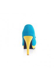 Women's Shoes Round Toe Stiletto Heel Pumps Shoes with Bowknot More Colors available