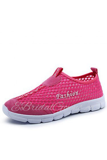 3 Color Women's Casual Sport Walking Shoes Tulle Blue / Green / Pink