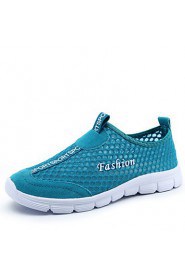 3 Color Women's Casual Sport Walking Shoes Tulle Blue / Green / Pink