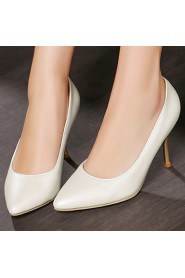 Women's Shoes Stiletto Heel/Pointed Toe Heels Office & Career/Party & Evening/Dress Pink/Purple/White/Light Green