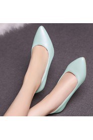 Women's Shoes Stiletto Heel/Pointed Toe Heels Office & Career/Party & Evening/Dress Pink/Purple/White/Light Green