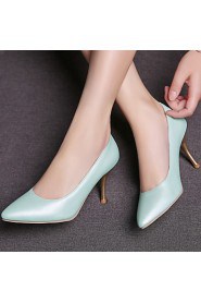 Women's Shoes Stiletto Heel/Pointed Toe Heels Office & Career/Party & Evening/Dress Pink/Purple/White/Light Green