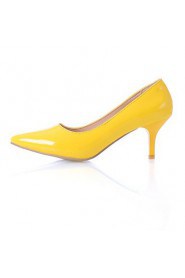 Women's Shoes Pointed Toe Stiletto Heel Patent Leather Pumps Shoes More Colors available