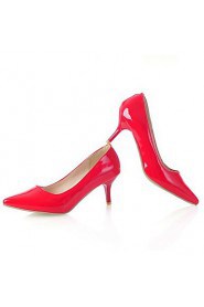 Women's Shoes Pointed Toe Stiletto Heel Patent Leather Pumps Shoes More Colors available