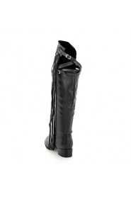 Women's Shoes Round Toe Low Heel Over the Knee Boots More Colors available