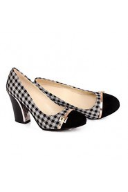 Women's Shoes Round Toe Chunky Heel Pumps Shoes More Colors available