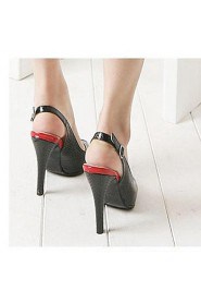 Women's Shoes Peep Toe Stiletto Heel Pumps Shoes More Colors available