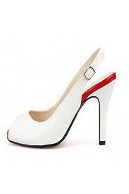 Women's Shoes Peep Toe Stiletto Heel Pumps Shoes More Colors available