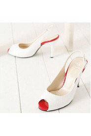 Women's Shoes Peep Toe Stiletto Heel Pumps Shoes More Colors available